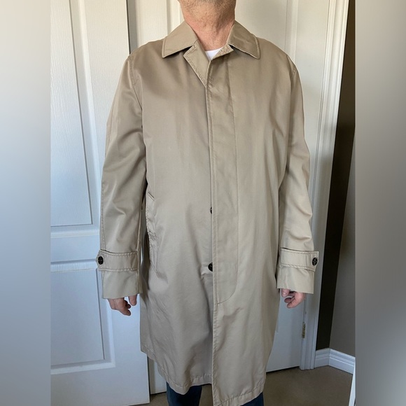 Burberry Mid-length Camden Heritage Car Coat in Sz 44 EUC - Picture 2 of 15